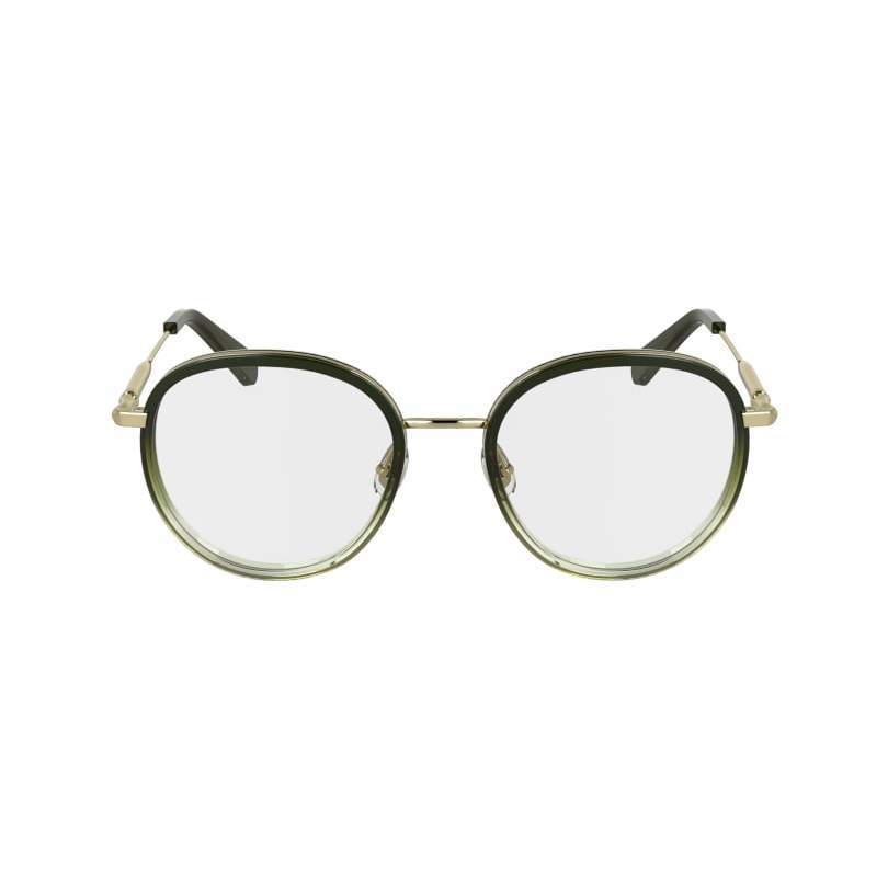 Longchamp Lo2168 Eyeglasses 711 Gold Gradient Green 51mm